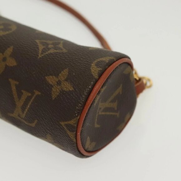 LOUIS VUITTON Monogram Papillon Pouch LV Auth 137690 - Picture 12 of 16